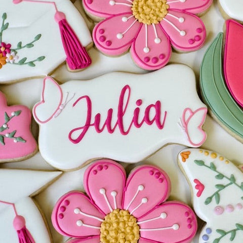 Butterfly Rectangle Plaque Cookie Cutter