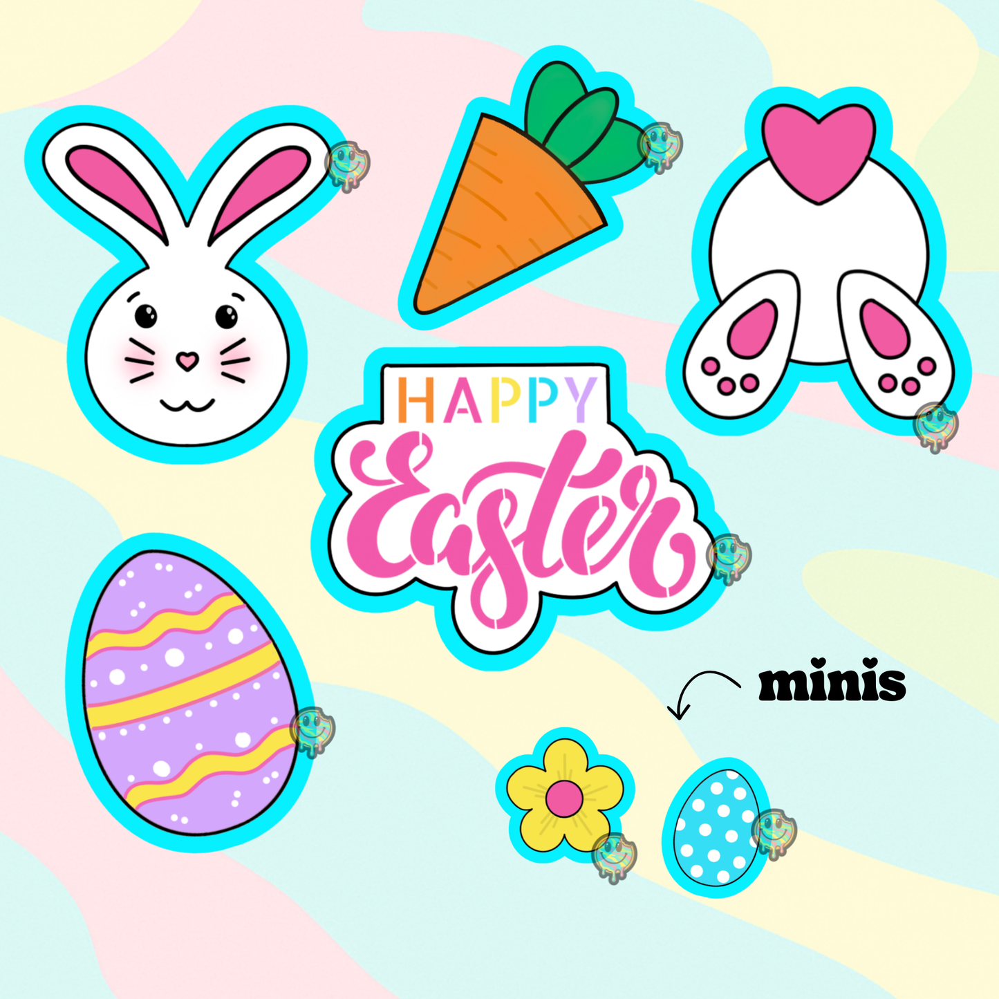 Easter Cookie Cutter Set