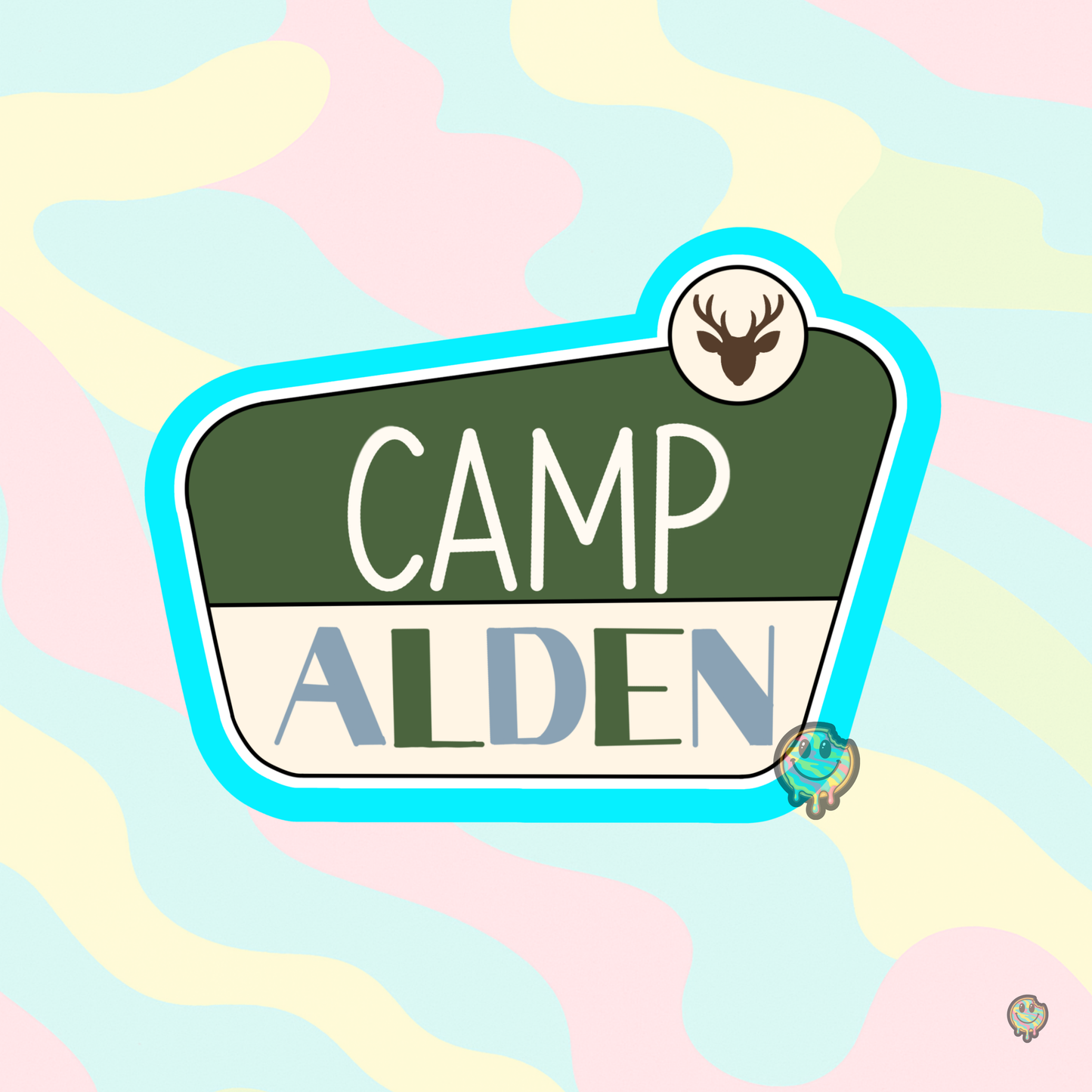 National Park Camp Sign Cookie Cutter