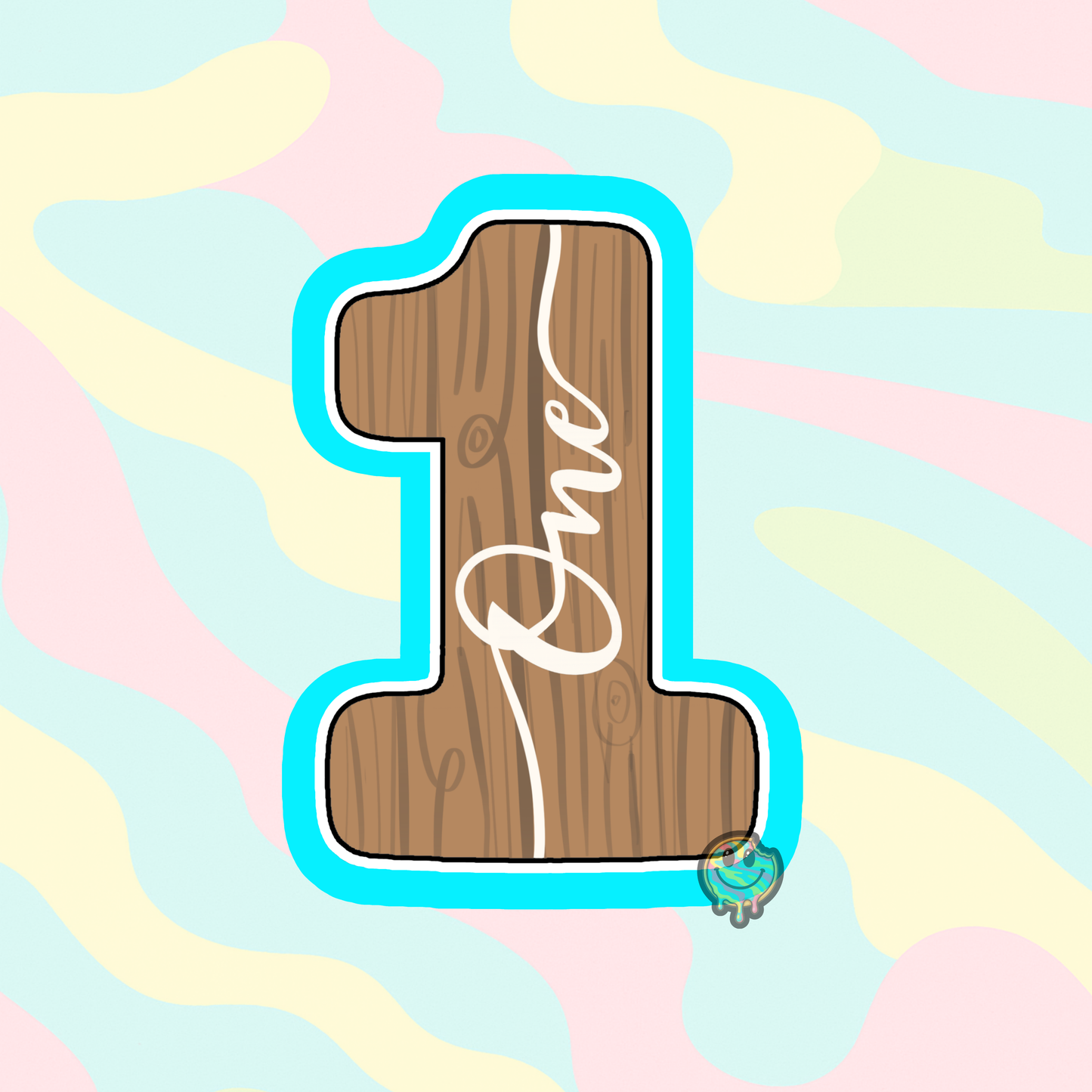 Number One Cookie Cutter