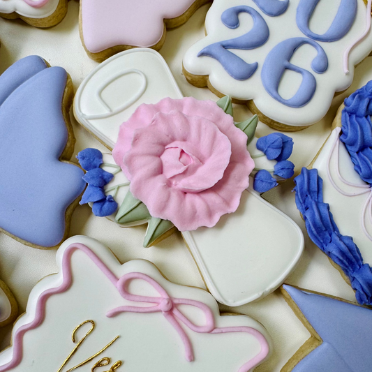 Floral Diploma Cookie Cutter