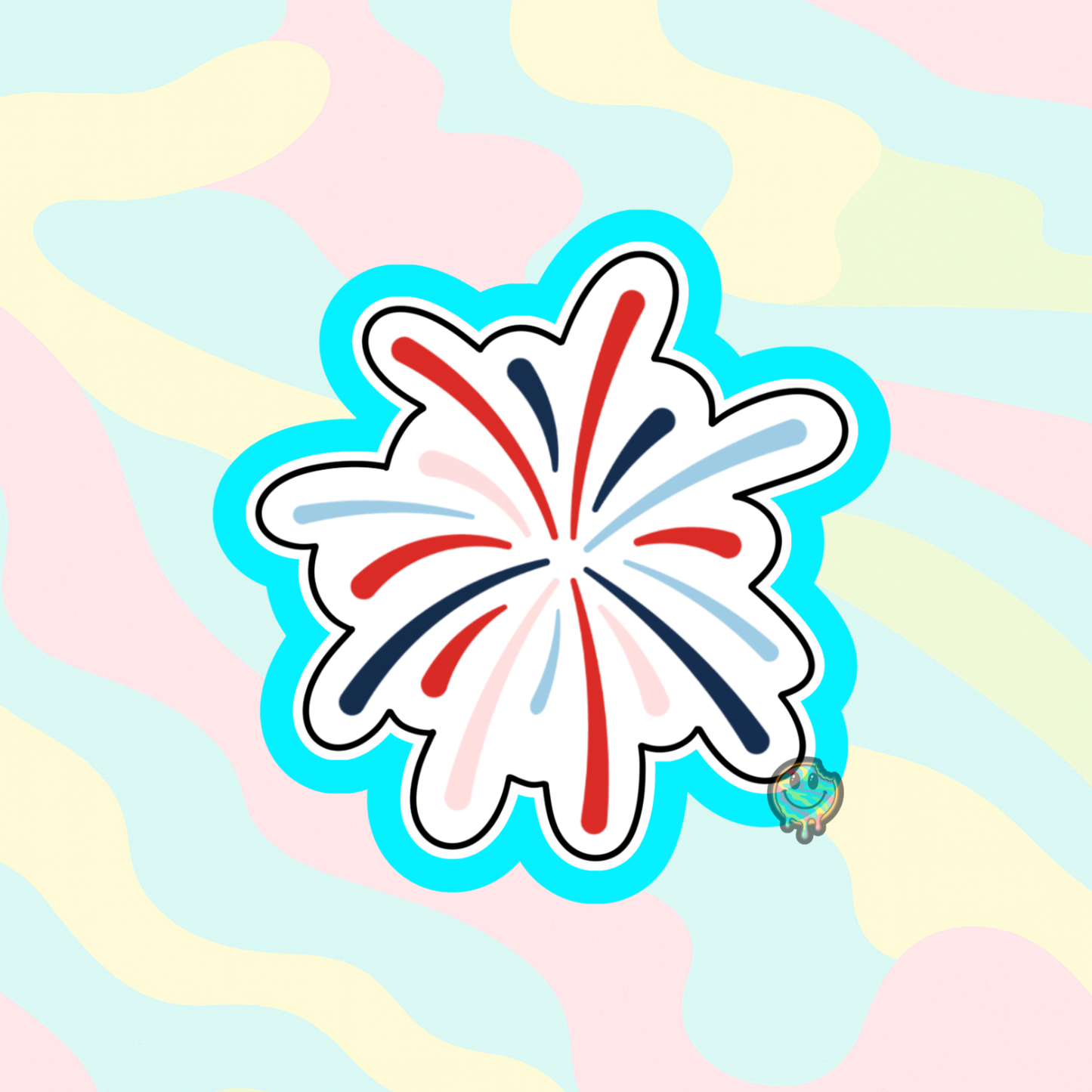 Firework Burst Cookie Cutter