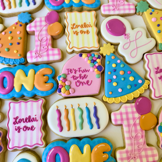 Fun to Be One Birthday Cookie Cutter Set