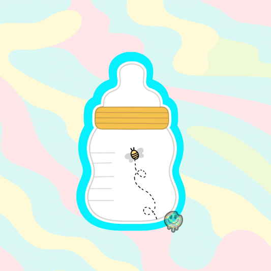 Wavy Baby Bottle Cookie Cutter