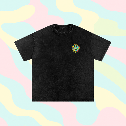 Cookie Trip Vintage Washed Oversized Tee