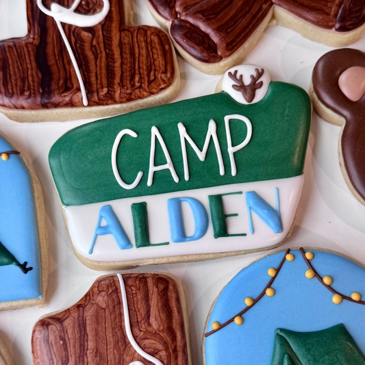 National Park Camp Sign Cookie Cutter