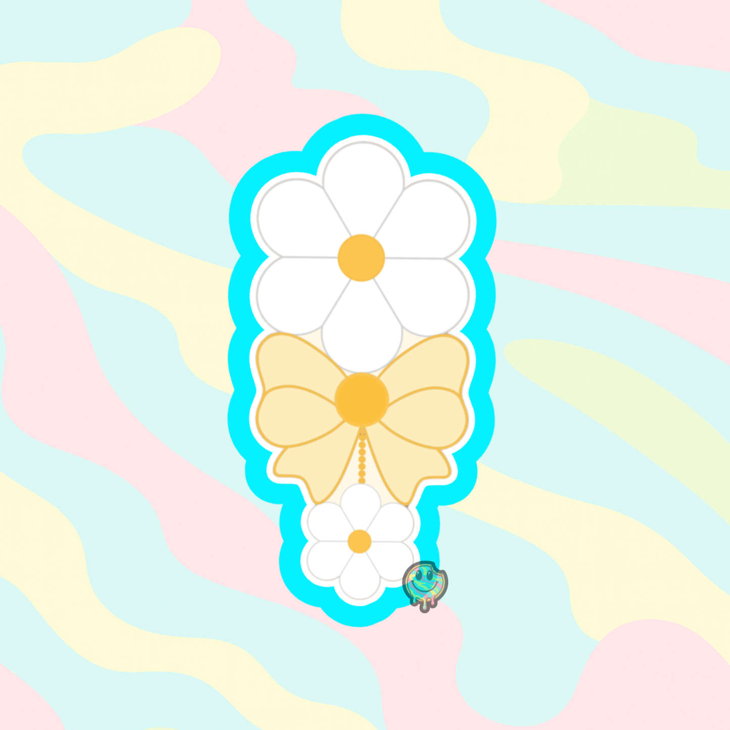 Flower Baby Rattle Cookie Cutter
