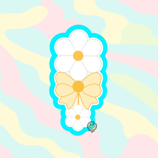 Flower Baby Rattle Cookie Cutter