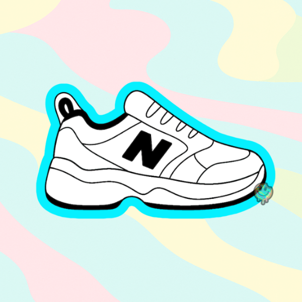 Chunky Tennis Shoe Cookie Cutter