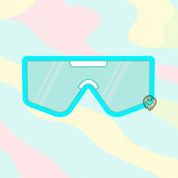 Shield Sunglasses Cookie Cutter