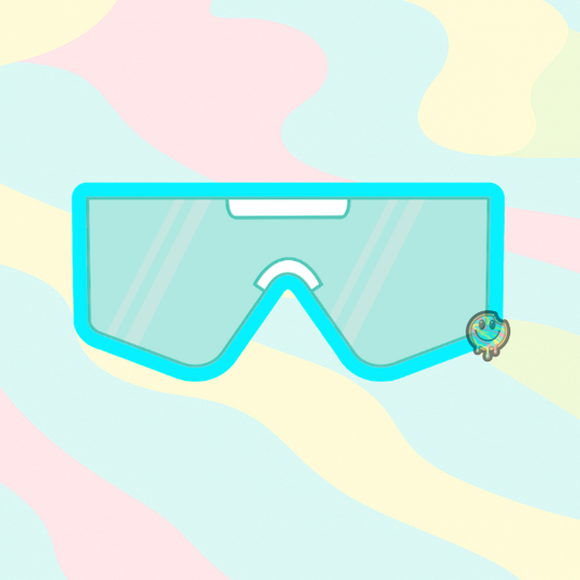 Shield Sunglasses Cookie Cutter
