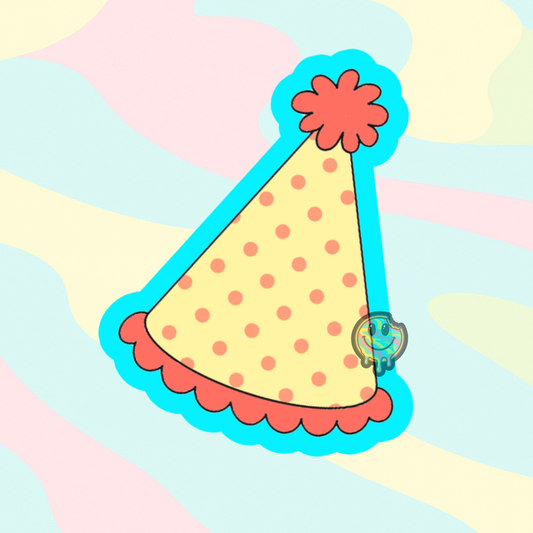 Scalloped Party Hat Cookie Cutter