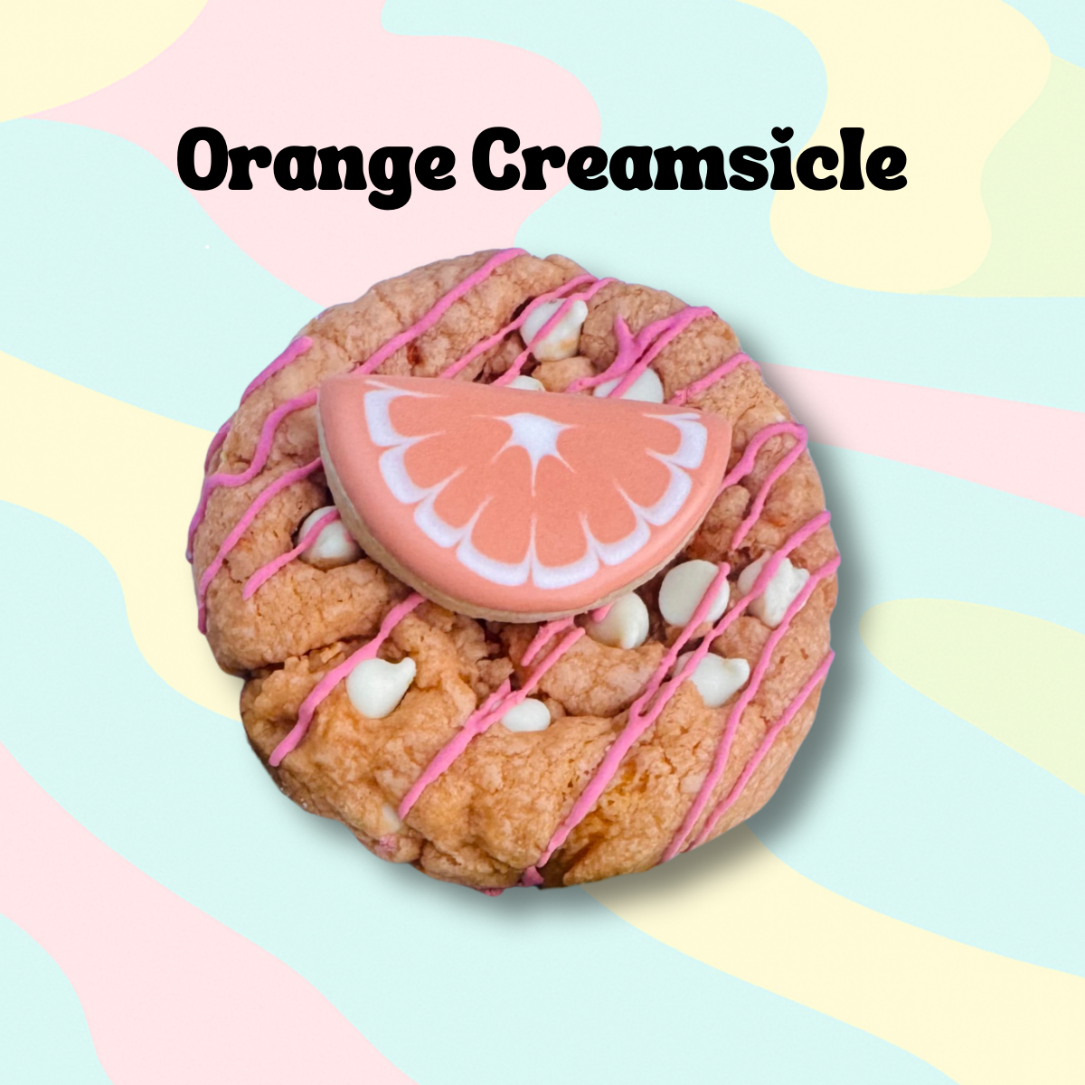 Orange Creamsicle Cookie